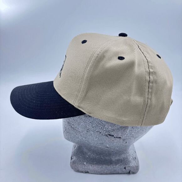 Pioneer NWOT Trucker Snapback Hat by Otto Taupe and Black Adjustable - Picture 2 of 8